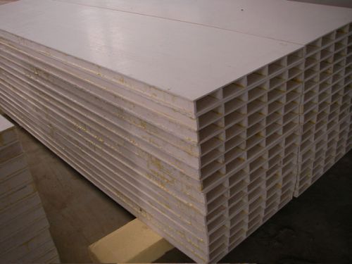 Glass magnesium composite fire and smoke exhaust duct board